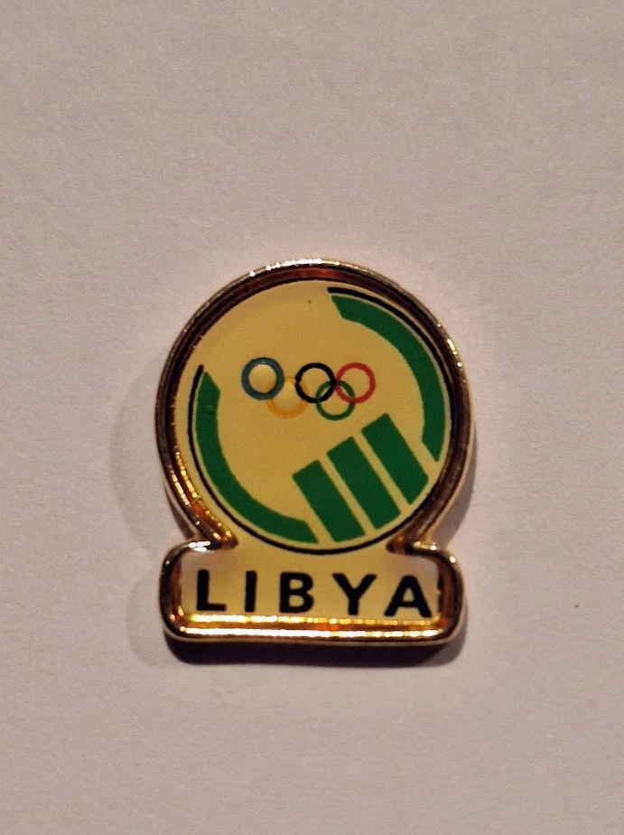 BONITO PIN LIBIA SIN FECHA NOC USADO EN LOS Juegos Olímpicos de atenas 2004 Foto 1 de 1