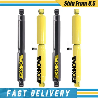 Monroe 4 Front Rear Shocks Absorber For 1973 Jeep J-100 - Image 1 of 4