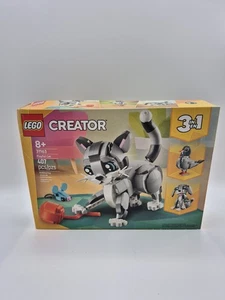 LEGO CREATOR: Playful Cat (31163) 3 en 1 407 Piezas Nuevo Sellado Caja Dañada - Imagen 1 de 6