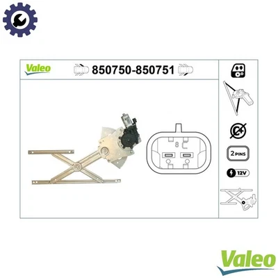 WINDOW REGULATOR 850750 FOR SUZUKI NEO/BALENO SPLASH SX4/CLASSIC/MONOCAB  FIAT - Image 1 of 4