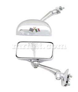 Juego de espejos retrovisores deportivos fiat 500 600 850 nuevos - Imagen 1 de 1