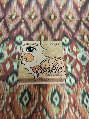 Benefit Golden Pearl Highlighter Powder Shade Cookie Full Size 0.28oz  New  - Image 1 of 4