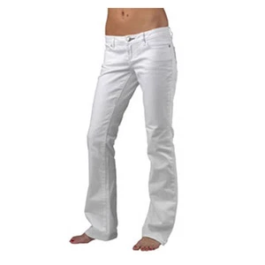FOX JEANS DA DONNA BRILLIANT WHITE TG.9 (46) VITA BASSA E FONDO A ZAMPA - Imagen 1 de 2