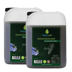 Schwarzkümmelöl 6 Liter für Pferde / Tiere,1 Pressung Frisch aus eigener Ölmühle - Bild 1 von 5