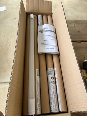 LED Tube RT8010001 5000k 2ft 10W 90W Equivalent Frosted 20 Pack Ballast Bypass - Image 1 of 4