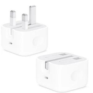 USB C Plug Adapter Fast Charging Charger Socket Type C For Apple Samsung 20W PD - Picture 1 of 8