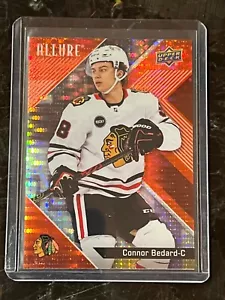Connor Bedard Red Rainbow 2024-25 Upper Deck Allure -#94 - Picture 1 of 2