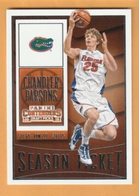 Chandler Parsons Florida Gators 2015-16 Contenders Selecciones del draft #16 Winter Park Foto 1 de 2