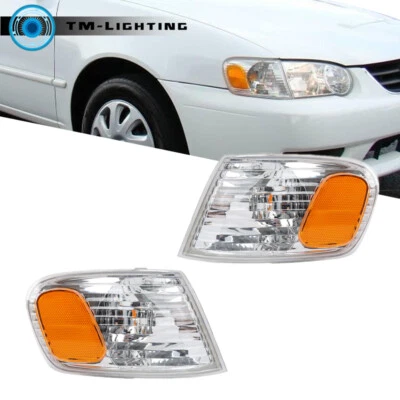 For 2001-2002 Toyota Corolla Turn Signal Light Park Marker Lamp Right&Left Side - Image 1 of 4