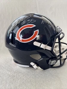 Anthony Thomas Signed Chicago Bears F/S Speed Replica Helmet w/ROY'01 - Picture 1 of 7