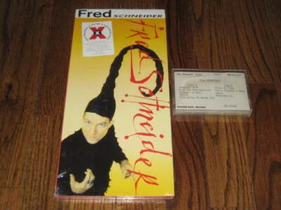 Fred Schneider Original-Cd in SEALED longbox + Promo cassette-Monster!  b-52's Foto 1 de 4