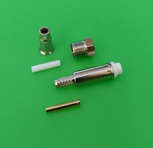 (2 PCS) FME Female Crimp for RG174/RG178/RG316/LMR100 - USA Seller - Picture 1 of 2