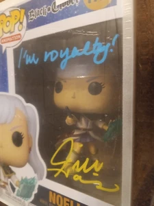 Funko Pop! Vinyl: Black Clover - Noelle #1100 signiert von Jill Harris mit COA - Bild 1 von 3
