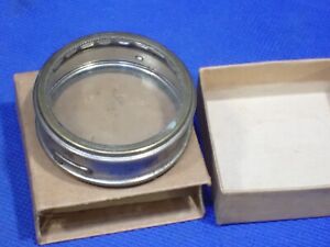 Vintage Elgin National Watch Co. Glass Top Movement Holder 44.6 mm + box