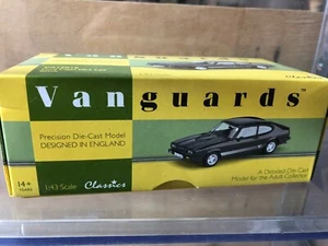 Ford Capri MK3 3.0S black - VANGUARDS 1:43 - Picture 1 of 4