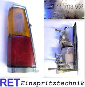 Rückleuchte Rücklicht rechts HELLA Ford Taunus P 7 FoMoCo original Bj 1969 - Picture 1 of 3