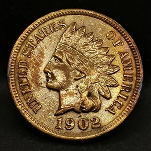 1 CENT INDIAN HEAD 1902 USA / INDIANERKOPF - Bild 1 von 3