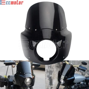 Club Style Windshield For Harley Dyna Low Rider FXDL FXDB FXDF FXDC Wide Glide - Picture 1 of 10