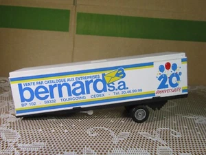 728Y Vintage Solido Francia Rimorchio Solo Bernard SA 20° Anniversario 1:55 - Foto 1 di 11