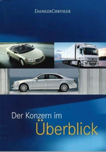 DaimlerChrysler Der Konzern im Überblick Prospekt Deutscher Text 2004 16 Farbseiten - Bild 1 von 7