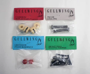 Kingpin Cushion Hardware Gullwing Pro III Kit Pivot Bushing Vintage OG NOS 80s - Picture 1 of 5