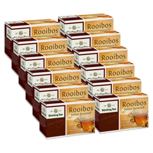 Bünting Tee Rooibos Sahne-Karamell 20 Beutel 12er Pack - Bild 1 von 1