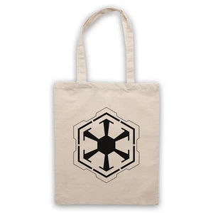 STAR WARS SITH EMPIRE LOGO SCI FI FILM SYMBOL ICON TOTE BAG LIFE SHOPPER - Picture 1 of 11