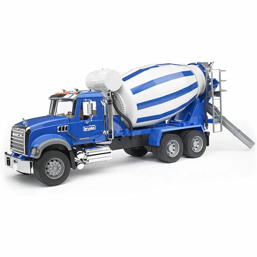 BRUDER MACK GRANITE CEMENT MIXER 02814 - Image 1 of 1