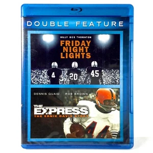 Friday Night Lights / The Express (2-Disc Blu-ray Set) Like New ! Double Feature - Imagen 1 de 3