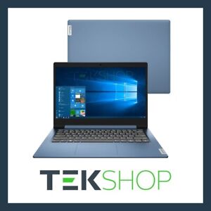 Lenovo IdeaPad Slim 1i 14.0" Laptop Intel Celeron 4GB 64GB Blue 81VU0001UK | #OB