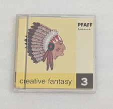 PFAFF 3 America Creative Fantasy Embroidery Machine Design Card Crafts