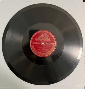 Victrola Record Aida-Scene & Duet, Act II  Part II Johanna 1908  (F43Top) - Picture 1 of 3