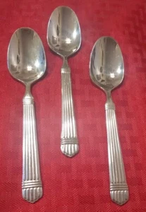 (3) Retroneu ESPRIT TEASPOONS 18/8 Glossy Korea Stainless  6 1/4” - Picture 1 of 3