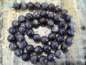 Natural Ioloite/Cordierite, 8-8.5mm, Approx 50 pce. Free postage. Oz Seller - Picture 1 of 4