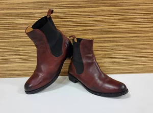 Melvin & Hamilton EMMA 1 Chelsea Boots botines de cuero marrón 6 = 39 - Imagen 1 de 9