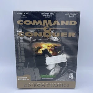 COMMAND & CONQUER Classics Game - Brand New Sealed Big Box PC Win 95 Westwood - Picture 1 of 12
