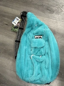 KAVU Original Glacier Fuzz Soft Rope Sling Polyester Crossbody Bag Free Ship* - Picture 1 of 10