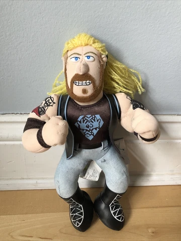 Limited Edition Beanbag Brawlers WWE/WWF wrestling Diamond Dallas Cover