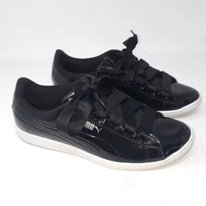 PUMA VIKKY RIBBON Women's Black Sneaker, #366417-01 SIZE  10 - Picture 1 of 6