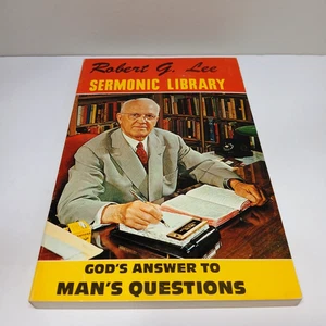 God's Answer to Man's Question and Other Striking Sermons by Robert G. Lee - Foto 1 di 14