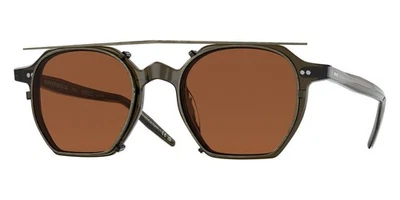 Clip para gafas de sol Oliver Peoples G. Ponti-5 militar oscuro oliva/caqui OV5489U Foto 1 de 2