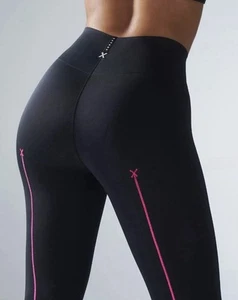 Savage X Fenty Damen Band-It High Waist Leggings Schwarz 3X - Bild 1 von 5