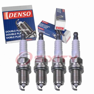 4 шт платиновых свечей зажигания Denso с длительным сроком службы для Ford Probe 1989-1992 годов выпуска 2,2 л L4 fr - Изображение 1 из 4