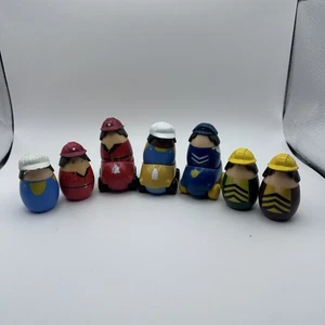 Vintage Tonka Toddlers Peek A Boo 7x Face Changing Finger Puppet, 3 x Vehicles - Picture 1 of 8