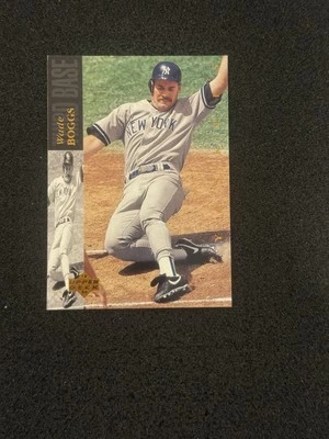 1994 Upper Deck #112 Wade Boggs New York Yankees - Image 1 of 2