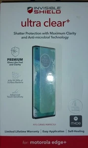 ZAGG Invisible Shield (Ultra Clear+) Screen Protector for Motorola (Edge+) - Picture 1 of 3