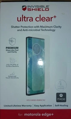 ZAGG Invisible Shield (Ultra Clear+) Screen Protector for Motorola (Edge+) - Image 1 of 3