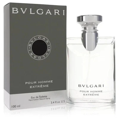 Bvlgari Pour Homme Extreme Eau De Toilette Spray Hombres 100 ml 3,4 OZ Foto 1 de 4