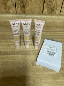 3 Pack NYX Bare With Me Tinted Skin Veil BWMSV04 True Beige Buff New - Picture 1 of 4
