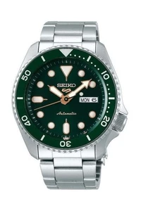 Seiko 5 Herren Automatik Taucher Stil Sportuhr SRPD63K1 GRÜNES ZIFFERBLATT`NEU - Bild 1 von 4
